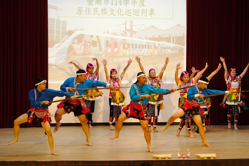 族群文化走進校園 臺南原民文化巡迴列車再啟動 引領孩子看見差異 欣賞多元