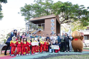 台南市北區再添兩座特色遊戲場 黃偉哲：朝向北區就是孩子的遊戲場目標邁進