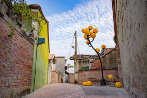 鹽水漫月美行動作品《記憶的流動》、《路燈樹》 臺灣藝術家暖心創作照亮老街巷弄