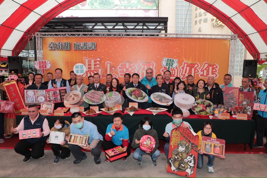 最有愛的年菜在台南！黃偉哲力挺庇護工場　邀市民用消費傳遞溫暖迎金馬年