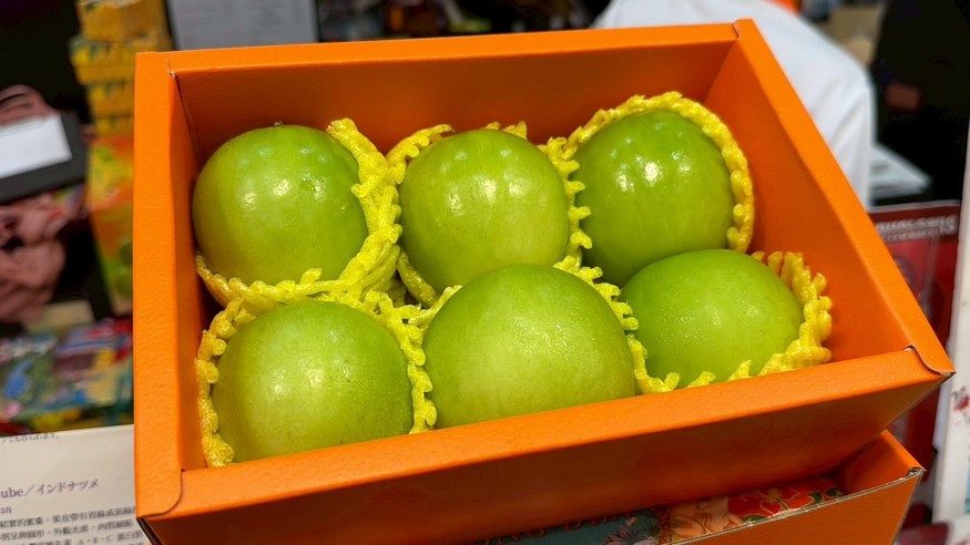 駐新加坡大使喜報佳音 台南蜜棗在星狂銷供不應求